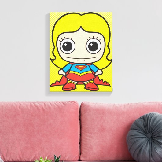Toile Mini Supergirl (Insitu(Salon))