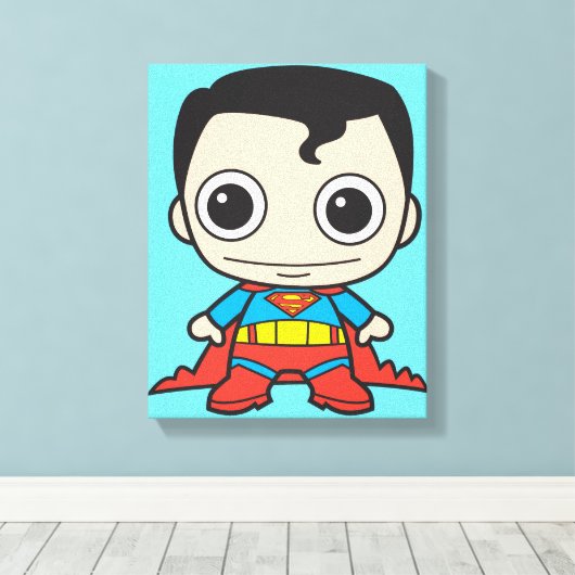 Toile Mini Superman (Insitu (Plancher de Bois))