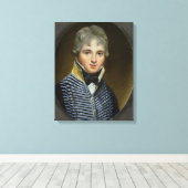 Toile Miniature of William Howe de Lancey (d.1815), Corn (Insitu (Plancher de Bois))
