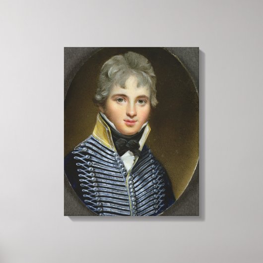 Toile Miniature of William Howe de Lancey (d.1815), Corn (Recto)