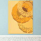 Toile Minimalist Abstract Painting – Geometric Wall Art (Insitu (Plancher de Bois))