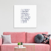Toile Minimalist Motivational Quote Square Canvas (Insitu(Salon))