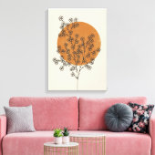 Toile minimaliste beige Abstraite (Insitu(Salon))