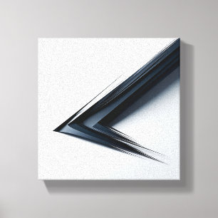 Toile Minimaliste Moderne Abstrait Vectoriel Sharp - 3D