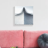 Toile Minimaliste Moderne Architectural Wireframe  (Insitu(Salon))