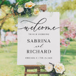 Toile minimaliste moderne Mariage Affiche de bienv<br><div class="desc">Bienvenue à vos invités dans votre réception de mariage moderne et chic avec l'impression de toile "minimaliste Affiche de bienvenue Mariage". Cette pièce étonnante présente un design épuré et minimaliste, jumelé à des lettres manuscrites pour un look audacieux et sophistiqué qui fera ressortir n'importe quel espace. Que ce soit sur...</div>