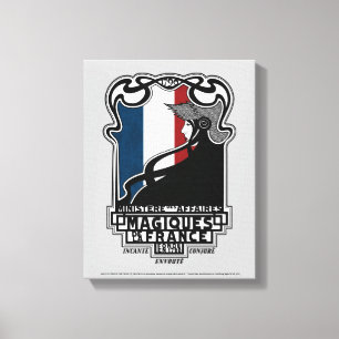 Toile Ministère des affaires Magiques de la France