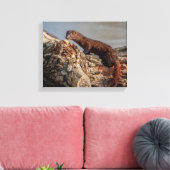 Toile Mink américain 14x11 (Insitu(Salon))