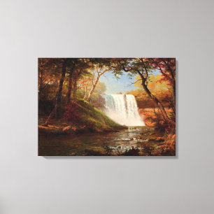 Toile Minnehaha Falls, art de Albert Bierstadt