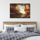 Toile Minnehaha Falls, art de Albert Bierstadt (Insitu(Chambre))