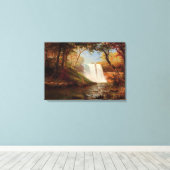 Toile Minnehaha Falls, art de Albert Bierstadt (Insitu (Plancher de Bois))