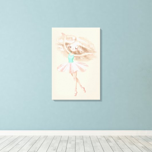 Toile Minuscule danseur (Insitu (Plancher de Bois))