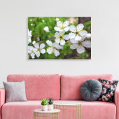 Toile minuscule fleurs blanches (Insitu(Salon))