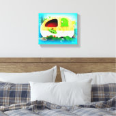 Toile minuscule maison caravane gitane bleu Thunder_Cove (Insitu(Chambre))