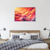 Toile Mirage du coucher de soleil (Insitu(Chambre))