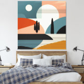 Toile Mirage du désert (Insitu(Chambre))