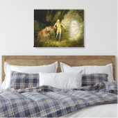 Toile Miranda, Prospero et Ariel, de "The Tempest" par (Insitu(Chambre))