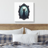 Toile Miroir de chat hanté (Insitu(Chambre))