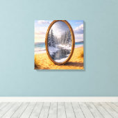Toile Miroir Saisonier (Insitu (Plancher de Bois))