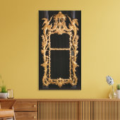 Toile Miroir sculpté, c.1760 (Insitu(Salon))