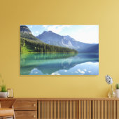 Toile Mirror Lake – Mountain Reflection Calm (Insitu(Salon))