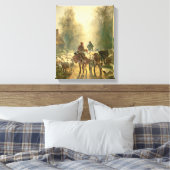Toile Mise en route du marché (Insitu(Chambre))