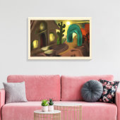 Toile Mission espagnole Art Abstrait (Insitu(Salon))