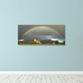 Toile Mission historique St Ignace à St Ignace, 2 (Insitu (Plancher de Bois))