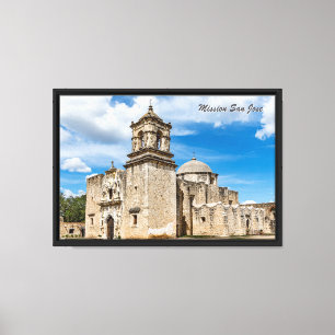 Toile Mission San Jose, San Antonio, Texas