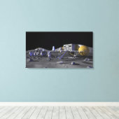 Toile Missions d'exploration spatiale futures 3 (Insitu (Plancher de Bois))