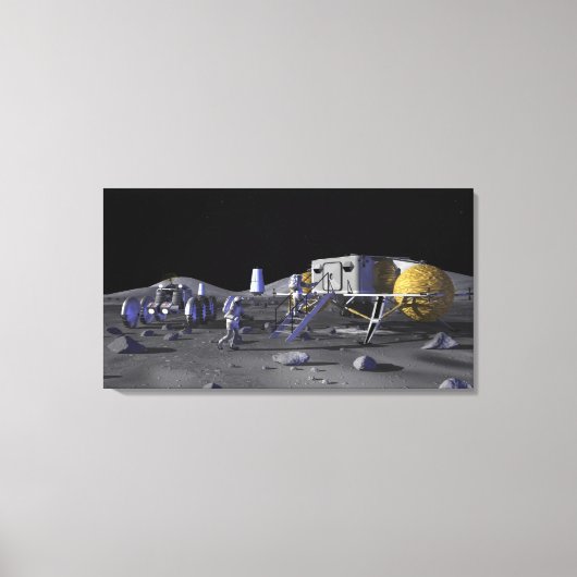 Toile Missions d'exploration spatiale futures 3 (Recto)