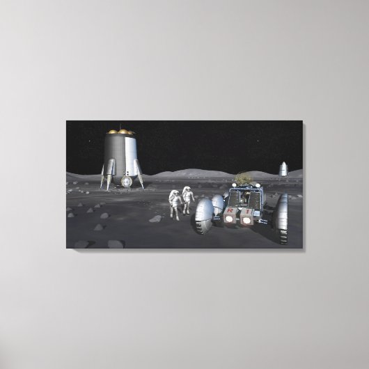 Toile Missions d'exploration spatiale futures 3 (Recto)