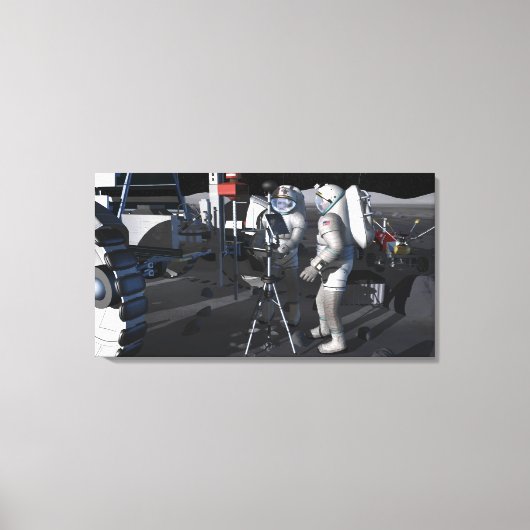 Toile Missions d'exploration spatiale futures 5 (Recto)