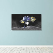 Toile Missions d'exploration spatiale futures 7 (Insitu (Plancher de Bois))