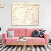 Toile Missouri, Ill, Ky, Tenn, Ala, Miss, Arche (Insitu(Salon))