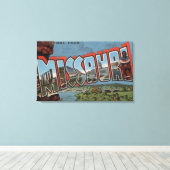 Toile Missouri (Vue Pont) - Scènes de grandes lettres (Insitu (Plancher de Bois))