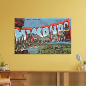 Toile Missouri (Vue Pont) - Scènes de grandes lettres (Insitu(Salon))