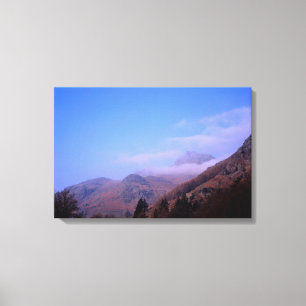 Toile Mist The Langdale Pikes Lake District England