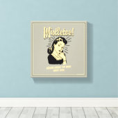 Toile Mistletoe : Embrasser Sous Le Bush Depuis 1378 (Insitu (Plancher de Bois))