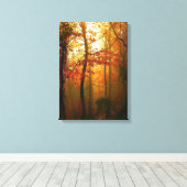 Toile Misty Autumn Morning Canvas (Insitu (Plancher de Bois))