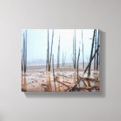 Toile Misty Morning à Yellowstone (Recto)