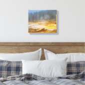 Toile Misty Morning Geyser : Un pays d'merveilles de Yel (Insitu(Chambre))