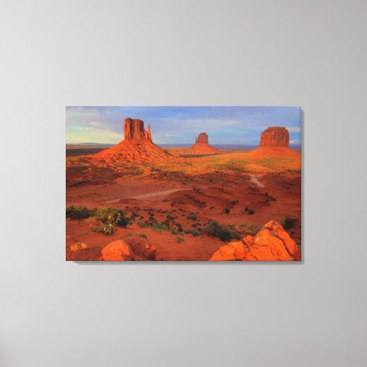 Toile Mittens, Monument valley, AZ (Recto)