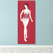 Toile m'lady mannequin (Insitu (Plancher de Bois))