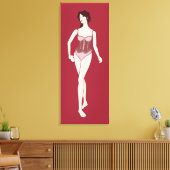 Toile m'lady mannequin (Insitu(Salon))