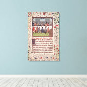 Toile Mme 370 fol.184 La Dernière soupe (Insitu (Plancher de Bois))