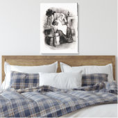 Toile Mme Gamp, de "Charles Dickens : Un commérage à pro (Insitu(Chambre))