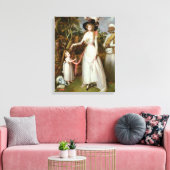 Toile Mme Graham de Kinross, sa fille et un Jamadar, (Insitu(Salon))