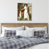 Toile Mme Graham de Kinross, sa fille et un Jamadar, (Insitu(Chambre))