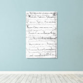 Toile Mme Latin Christus Vincit (Insitu (Plancher de Bois))